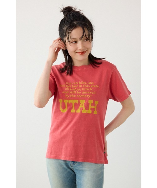 RODEO CROWNS WIDE BOWL(ロデオクラウンズワイドボウル)の「アソートMessage Tシャツ(Tシャツ/カットソー・レディース・レッド/オフホワイト/チャコールグレー・FREE)」の9枚目の写真