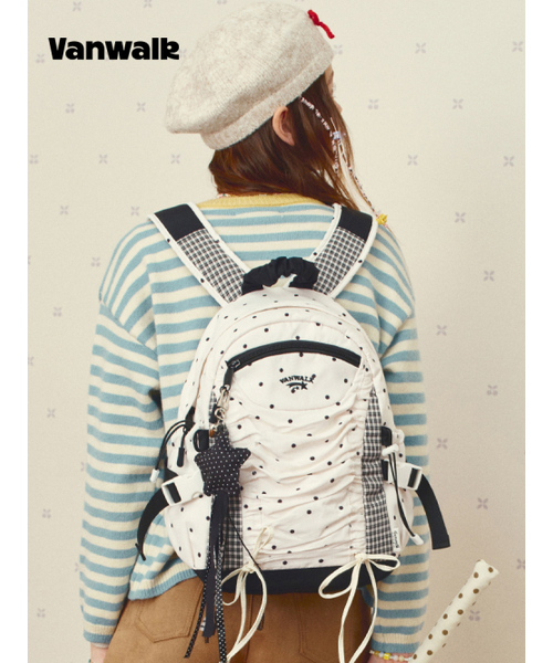 VANWALK（バンウォーク）の「April Backpack [White]（バックパック/リュック・レディース・ホワイト・FREE）」の6枚目の写真