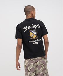 《WEB&DEPOT限定》BLUE ANGELS S/S POLO / ブルー エンジェルス ポロシャツ / AVIREX / アヴィレックス