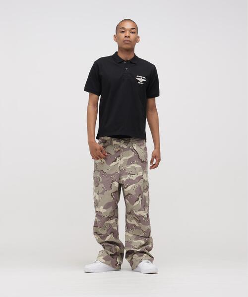 AVIREX(アヴィレックス)の「《WEB&DEPOT限定》BLUE ANGELS S/S POLO / ブルー エンジェルス ポロシャツ / AVIREX / アヴィレックス(ポロシャツ・メンズ・オリーブ系/ブラック/オレンジ/ホワイト・2XL/XL/M/L)」の15枚目の写真