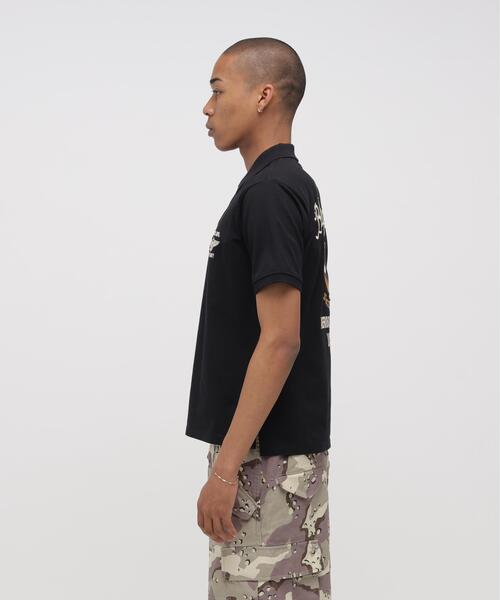 AVIREX(アヴィレックス)の「《WEB&DEPOT限定》BLUE ANGELS S/S POLO / ブルー エンジェルス ポロシャツ / AVIREX / アヴィレックス(ポロシャツ・メンズ・オリーブ系/ブラック/オレンジ/ホワイト・2XL/XL/M/L)」の16枚目の写真
