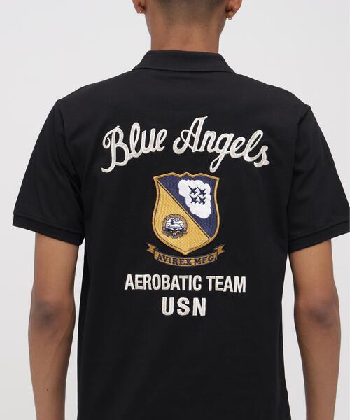 AVIREX(アヴィレックス)の「《WEB&DEPOT限定》BLUE ANGELS S/S POLO / ブルー エンジェルス ポロシャツ / AVIREX / アヴィレックス(ポロシャツ・メンズ・オリーブ系/ブラック/オレンジ/ホワイト・2XL/XL/M/L)」の21枚目の写真