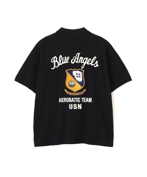AVIREX(アヴィレックス)の「《WEB&DEPOT限定》BLUE ANGELS S/S POLO / ブルー エンジェルス ポロシャツ / AVIREX / アヴィレックス(ポロシャツ・メンズ・オリーブ系/ブラック/オレンジ/ホワイト・2XL/XL/M/L)」の22枚目の写真