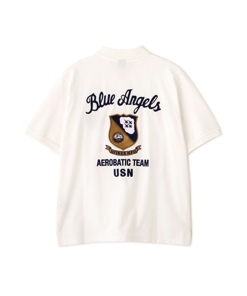 WEB&DEPOT限定》BLUE ANGELS S/S POLO / ブルー エンジェルス