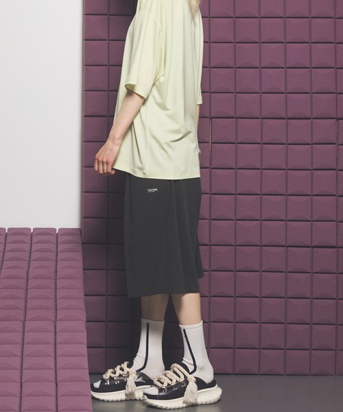 MAISON SPECIAL（メゾンスペシャル）の「《UNISEX》【PERTEX】Prime-Wide One-tuck Shorts/【パーテックス】プライムワイドワンタックショーツ【MAISON SPECIAL/メゾンスペシャル】■セットアップ対応■（その他パンツ・メンズ・ブラック/グレー/チャコールグレー・0/1/2）」の21枚目の写真