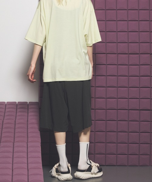 MAISON SPECIAL（メゾンスペシャル）の「《UNISEX》【PERTEX】Prime-Wide One-tuck Shorts/【パーテックス】プライムワイドワンタックショーツ【MAISON SPECIAL/メゾンスペシャル】■セットアップ対応■（その他パンツ・メンズ・ブラック/グレー/チャコールグレー・0/1/2）」の22枚目の写真