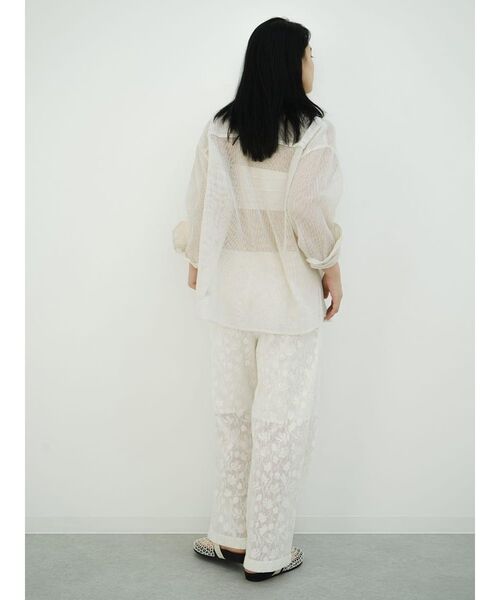 FIKA.（フィーカ）の「Lace easy pants（その他パンツ・レディース・ブラック/ホワイト・MEDIUM）」の9枚目の写真