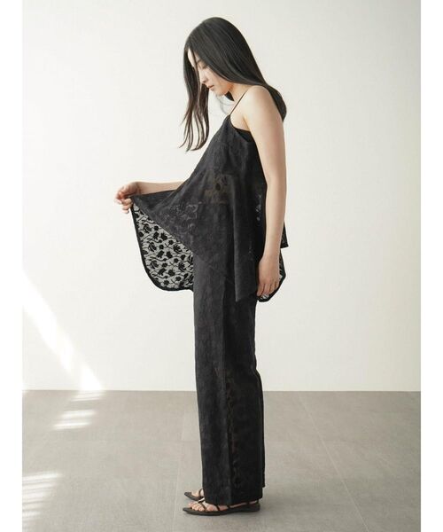 FIKA.（フィーカ）の「Lace easy pants（その他パンツ・レディース・ブラック/ホワイト・MEDIUM）」の18枚目の写真