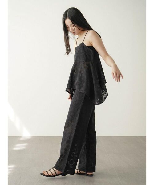 FIKA.（フィーカ）の「Lace easy pants（その他パンツ・レディース・ブラック/ホワイト・MEDIUM）」の19枚目の写真