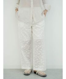 Lace easy pants