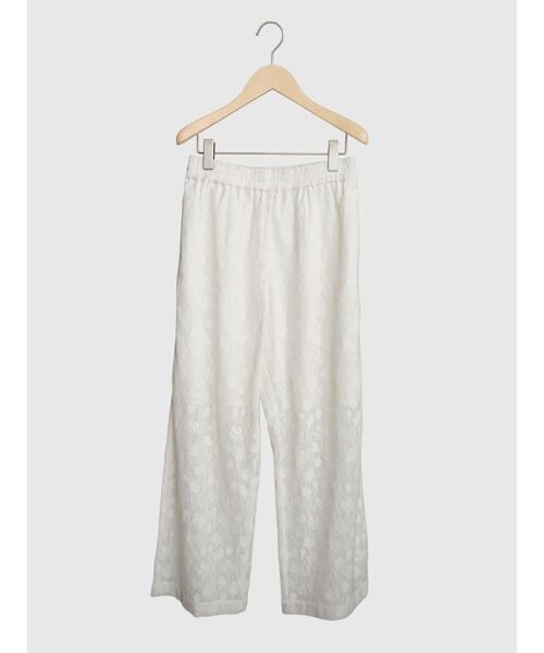 FIKA.（フィーカ）の「Lace easy pants（その他パンツ・レディース・ブラック/ホワイト・MEDIUM）」の21枚目の写真