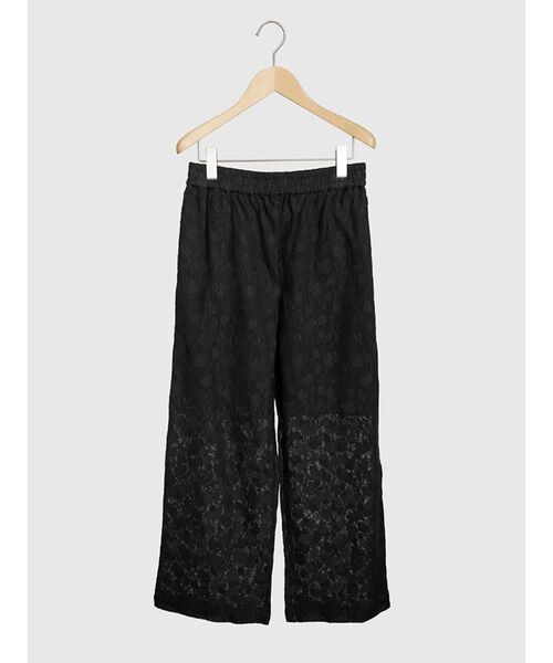 FIKA.（フィーカ）の「Lace easy pants（その他パンツ・レディース・ブラック/ホワイト・MEDIUM）」の22枚目の写真