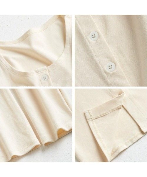 Forcement(フォースメント)の「さらっと羽織れて着まわしやすい、ベーシックなクルーネックUVカットカーデ夏服(カーディガン/ボレロ・レディース・ホワイト/ブラック/クリーム・FREE)」の10枚目の写真