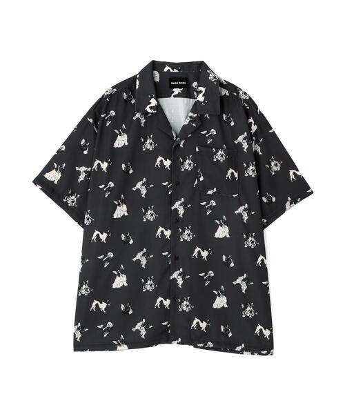WEB&DEPOT限定】DankeSchon/ダンケシェーン/DOG S/S SHIRTS（シャツ