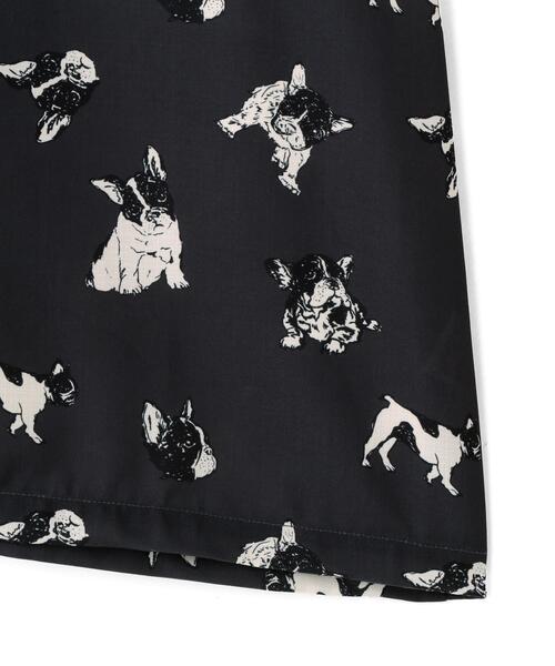 DANKE SCHON（ダンケシェーン）の「【WEB&DEPOT限定】DankeSchon/ダンケシェーン/DOG S/S SHIRTS（シャツ/ブラウス・レディース・チャコールグレー・M/L/XL）」の5枚目の写真