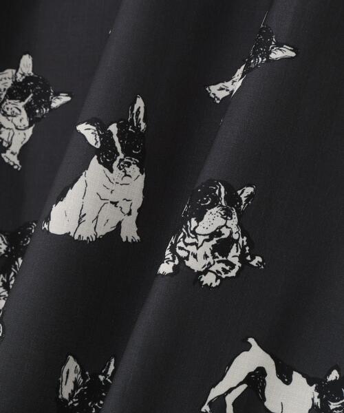 DANKE SCHON（ダンケシェーン）の「【WEB&DEPOT限定】DankeSchon/ダンケシェーン/DOG S/S SHIRTS（シャツ/ブラウス・レディース・チャコールグレー・M/L/XL）」の7枚目の写真