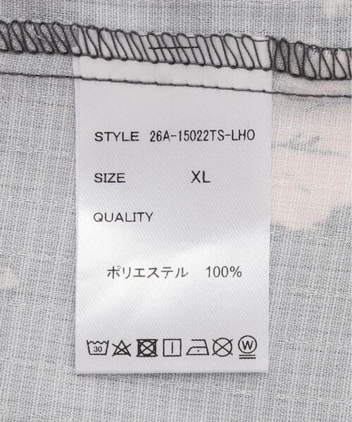 DANKE SCHON（ダンケシェーン）の「【WEB&DEPOT限定】DankeSchon/ダンケシェーン/DOG S/S SHIRTS（シャツ/ブラウス・レディース・チャコールグレー・M/L/XL）」の8枚目の写真