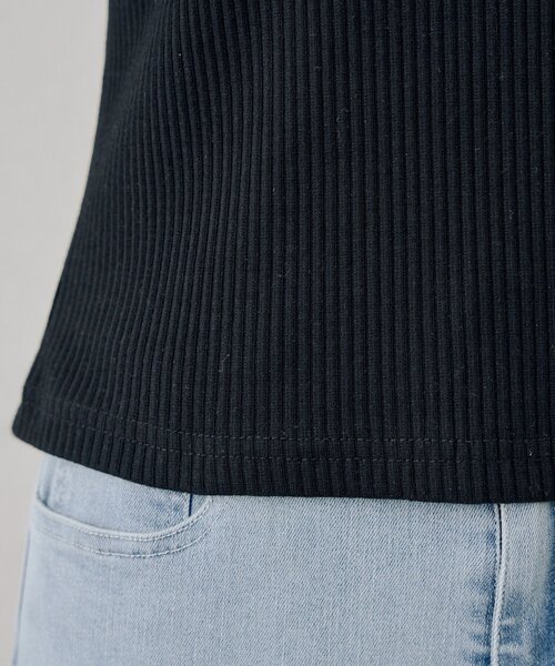 continuer de NICE CLAUP(コンティニューデナイスクラップ)の「胸リボンテレコTOPS(Tシャツ/カットソー・レディース・ピンク/ブラック/オフホワイト/その他12・FREE)」の14枚目の写真