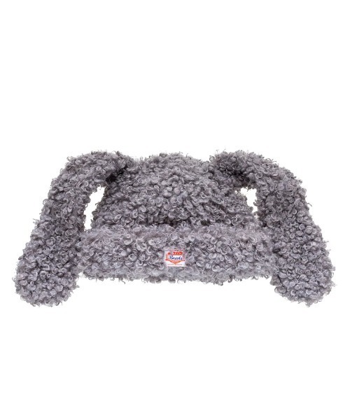 STUDIOUS（ステュディオス）の「【BASICKS/ベーシックス】Rabbit Headwear/ラビットヘッドウェアー（ニットキャップ/ビーニー・レディース・ブラック/ブラウン/グレー・S/M）」の3枚目の写真