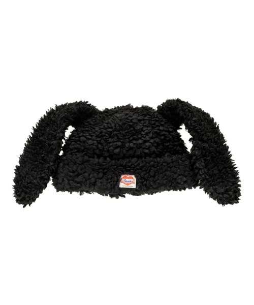STUDIOUS（ステュディオス）の「【BASICKS/ベーシックス】Rabbit Headwear/ラビットヘッドウェアー（ニットキャップ/ビーニー・レディース・ブラック/ブラウン/グレー・S/M）」の2枚目の写真