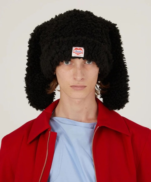 STUDIOUS（ステュディオス）の「【BASICKS/ベーシックス】Rabbit Headwear/ラビットヘッドウェアー（ニットキャップ/ビーニー・レディース・ブラック/ブラウン/グレー・S/M）」の5枚目の写真