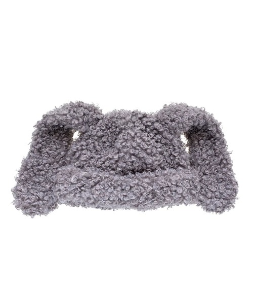 STUDIOUS（ステュディオス）の「【BASICKS/ベーシックス】Rabbit Headwear/ラビットヘッドウェアー（ニットキャップ/ビーニー・レディース・ブラック/ブラウン/グレー・S/M）」の8枚目の写真