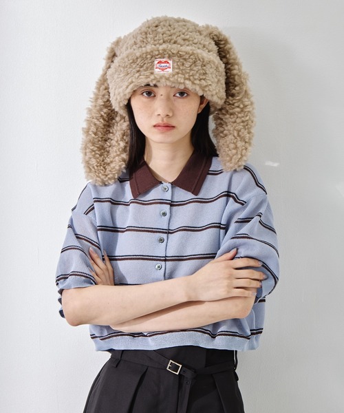 STUDIOUS(ステュディオス)の「【BASICKS/ベーシックス】Rabbit Headwear/ラビットヘッドウェアー(ニットキャップ/ビーニー・レディース・ブラック/ブラウン/グレー・S/M)」の15枚目の写真