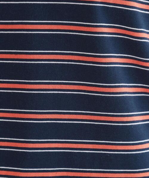 OPAQUE.CLIP(オペークドットクリップ)の「マルチボーダーアソート ノースリーブTシャツ【洗濯機OK】(Tシャツ/カットソー・レディース・ブラック/ホワイト/ネイビー系2・38/40)」の15枚目の写真