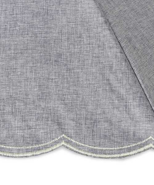 one'sterrace(ワンズテラス)の「【リンネル7月号掲載】デニムスカラ刺繍 折傘(折りたたみ傘・レディース・グレー系4/ネイビー系5・99)」の8枚目の写真