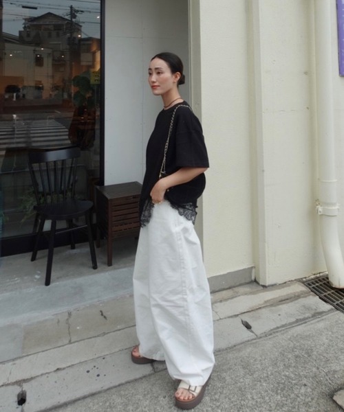 model：H157 着用サイズ：FREE