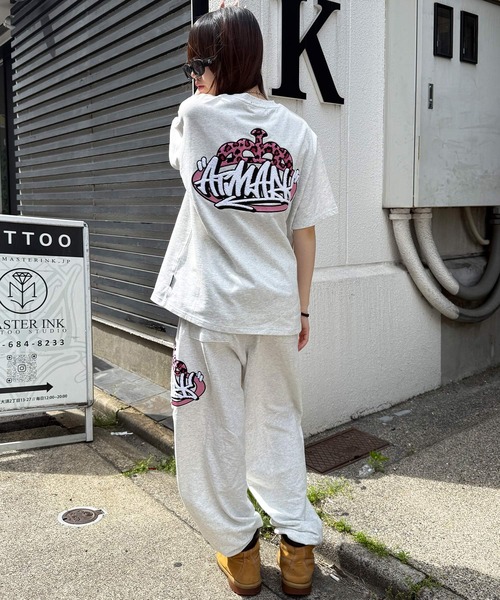 ATMARK(アットマーク)の「《フリーサイズ / UNISEX 》ATMARK クラウンロゴサガラ刺繍スウェットパンツ セットアップ可能(スウェットパンツ・メンズ・ブラック系1/ブラック系3/ホワイト系1/ホワイト系2/ホワイト系3/ブラック系2・FREE)」の13枚目の写真