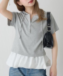 Kastane（カスタネ）の「【WEB先行】スタッズフードTEE（パーカー）」