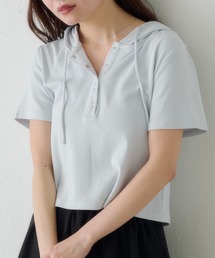 Kastane（カスタネ）の「【WEB先行】スタッズフードTEE（パーカー）」