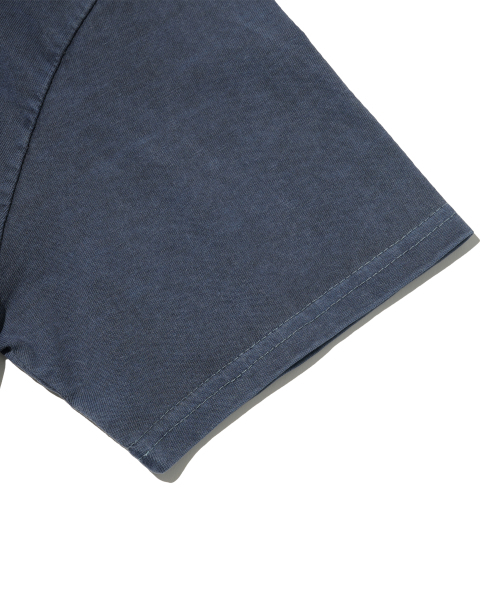 OTHERFITS(アザーフィッツ)の「ピグメントプレーンクロップ半袖Tシャツ(ネイビー)(Tシャツ/カットソー・メンズ・その他・FREE)」の4枚目の写真