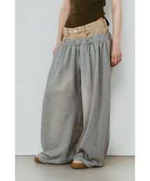 Knuth Marf（クヌースマーフ）の「double-layer sweatpants(unisex)（スウェットパンツ）」
