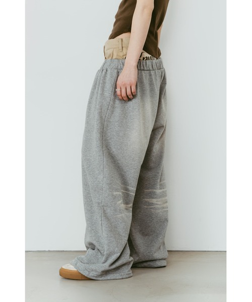 Knuth Marf（クヌースマーフ）の「double-layer sweatpants(unisex