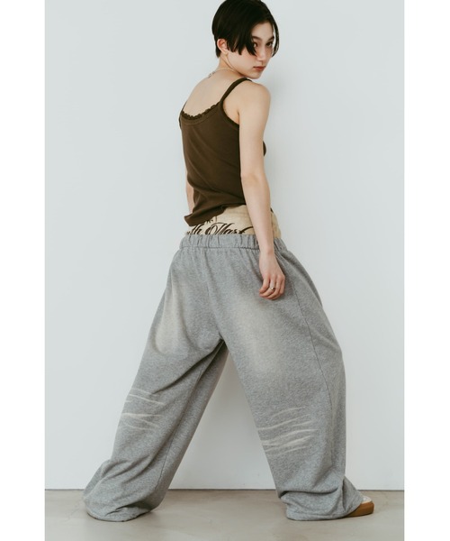 Knuth Marf（クヌースマーフ）の「double-layer sweatpants(unisex