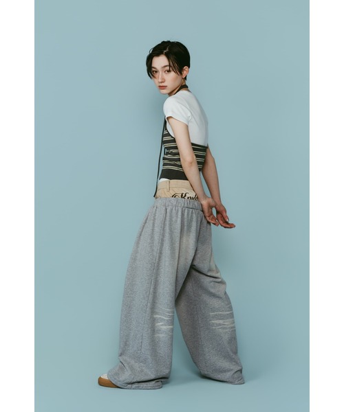 Knuth Marf（クヌースマーフ）の「double-layer sweatpants(unisex