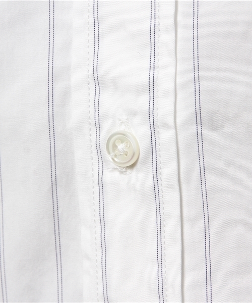 SHIPS（シップス）の「SC: SHIPS（シップス） マルチストライプ レギュラーカラー シャツ（シャツ/ブラウス・メンズ・ホワイト/ブルー/その他・X-LARGE/LARGE/SMALL/MEDIUM）」の9枚目の写真