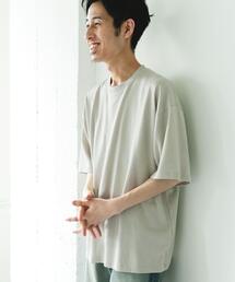 URBAN RESEARCH DOORS | コットンレーヨンクルーネック ショートスリーブ Tシャツ(Tシャツ/カットソー)