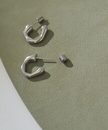 【dignif】【金属アレルギー対応】ピアス Nuance Hoop