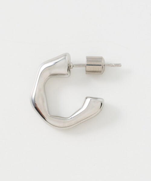 collex(コレックス)の「【dignif】【金属アレルギー対応】ピアス Nuance Hoop(ピアス(両耳用)・レディース・シルバー・フリー)」の3枚目の写真