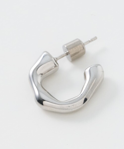collex(コレックス)の「【dignif】【金属アレルギー対応】ピアス Nuance Hoop(ピアス(両耳用)・レディース・シルバー・フリー)」の4枚目の写真