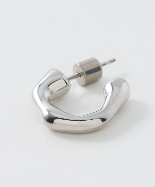 collex(コレックス)の「【dignif】【金属アレルギー対応】ピアス Nuance Hoop(ピアス(両耳用)・レディース・シルバー・フリー)」の5枚目の写真