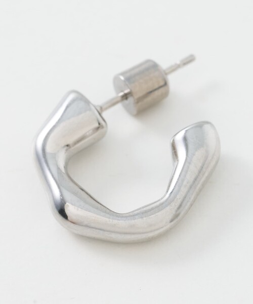 collex(コレックス)の「【dignif】【金属アレルギー対応】ピアス Nuance Hoop(ピアス(両耳用)・レディース・シルバー・フリー)」の8枚目の写真