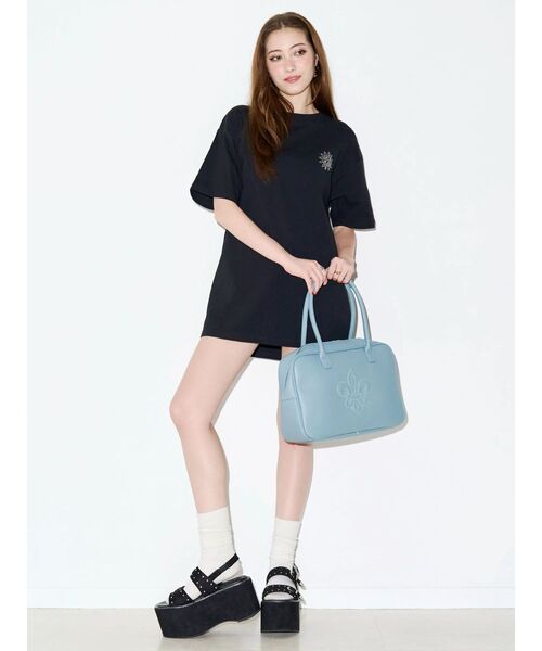 EVRIS(エヴリス)の「【厚底】スタッズモチーフプラットフォームサンダル(サンダル・レディース・その他1/ブラック/アイボリー・MEDIUM/LARGE/SMALL)」の11枚目の写真