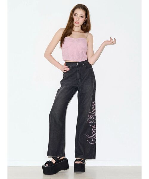 EVRIS(エヴリス)の「【厚底】スタッズモチーフプラットフォームサンダル(サンダル・レディース・その他1/ブラック/アイボリー・MEDIUM/LARGE/SMALL)」の13枚目の写真