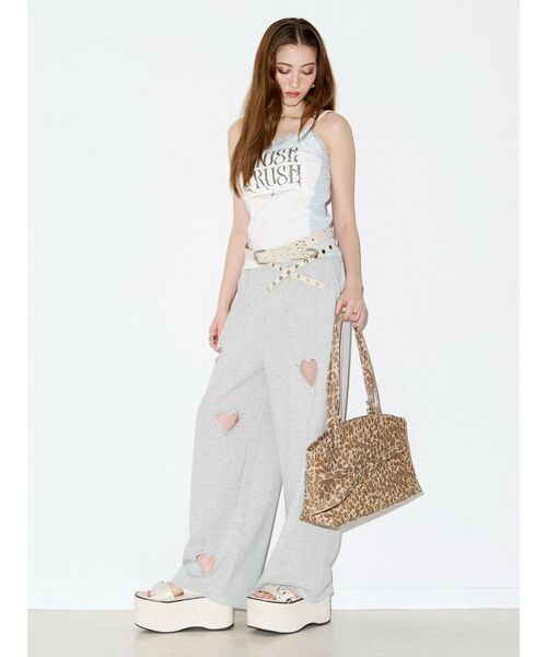EVRIS(エヴリス)の「【厚底】スタッズモチーフプラットフォームサンダル(サンダル・レディース・その他1/ブラック/アイボリー・MEDIUM/LARGE/SMALL)」の15枚目の写真