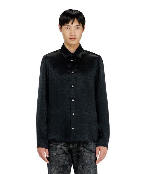 DIESEL(ディーゼル)の「メンズ シャツ S-KINNY-EFBZ(シャツ/ブラウス・メンズ・ブラック・48/50/46)」の1枚目の写真