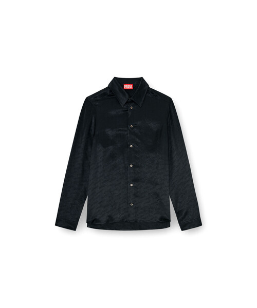 DIESEL(ディーゼル)の「メンズ シャツ S-KINNY-EFBZ(シャツ/ブラウス・メンズ・ブラック・48/50/46)」の3枚目の写真